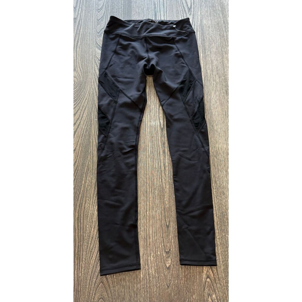 Marc New York Womens Performance Ankle Length Leggings Mid Rise Black Size S